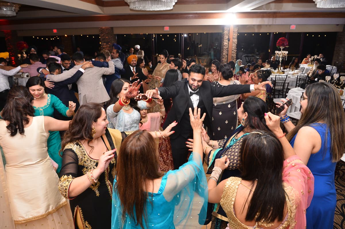 Wedding reception entertainment