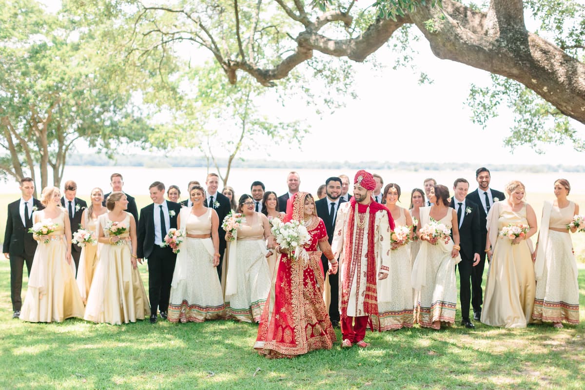 Wedding ceremony moment